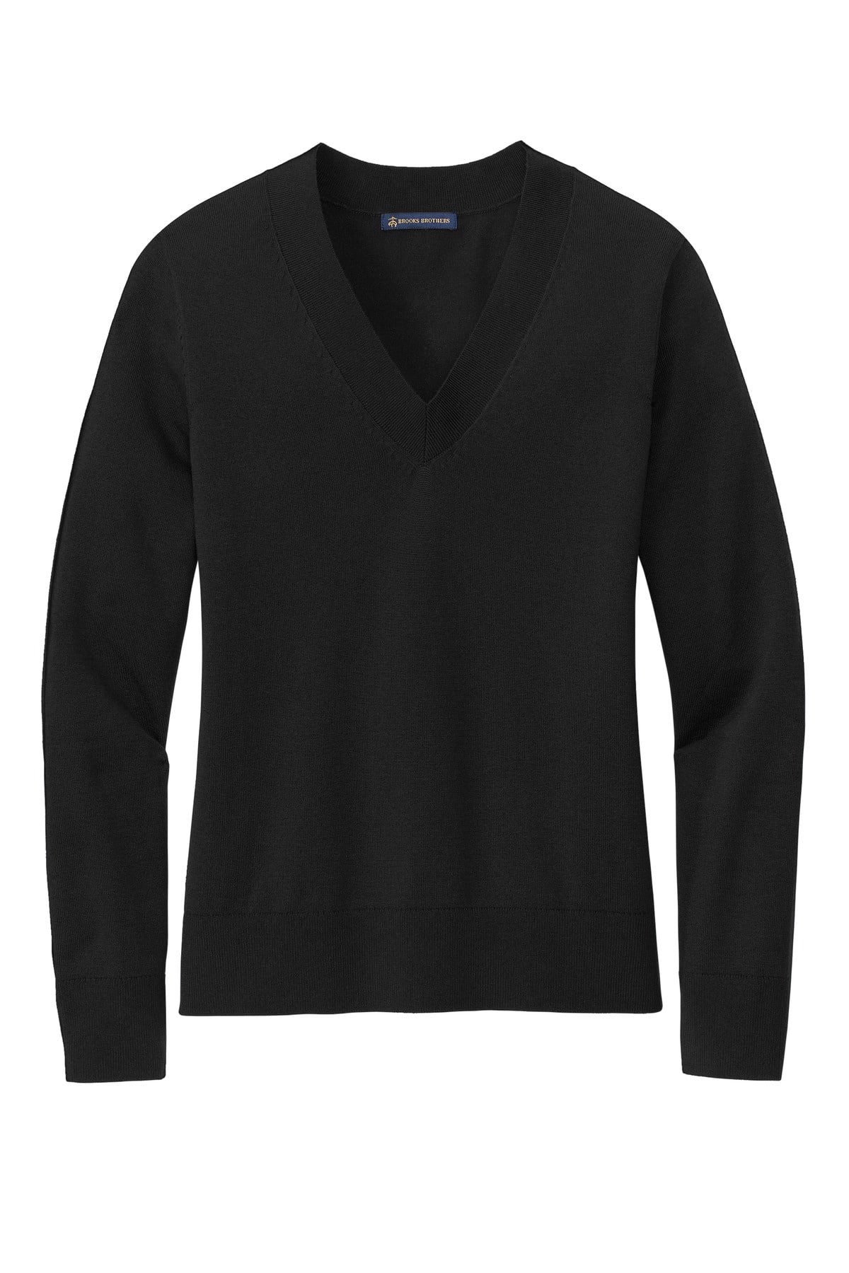 Brooks Brothers® Women's Cotton Stretch V-Neck Sweater BB18401