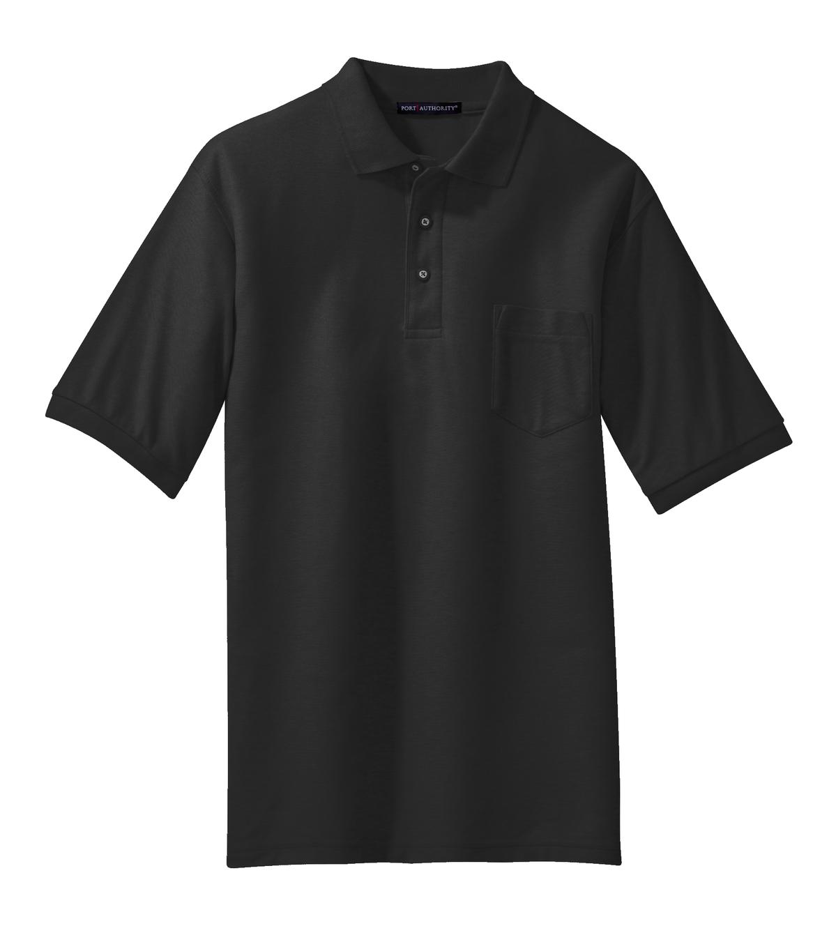 Port Authority® Silk Touch Polo with Pocket.  K500P