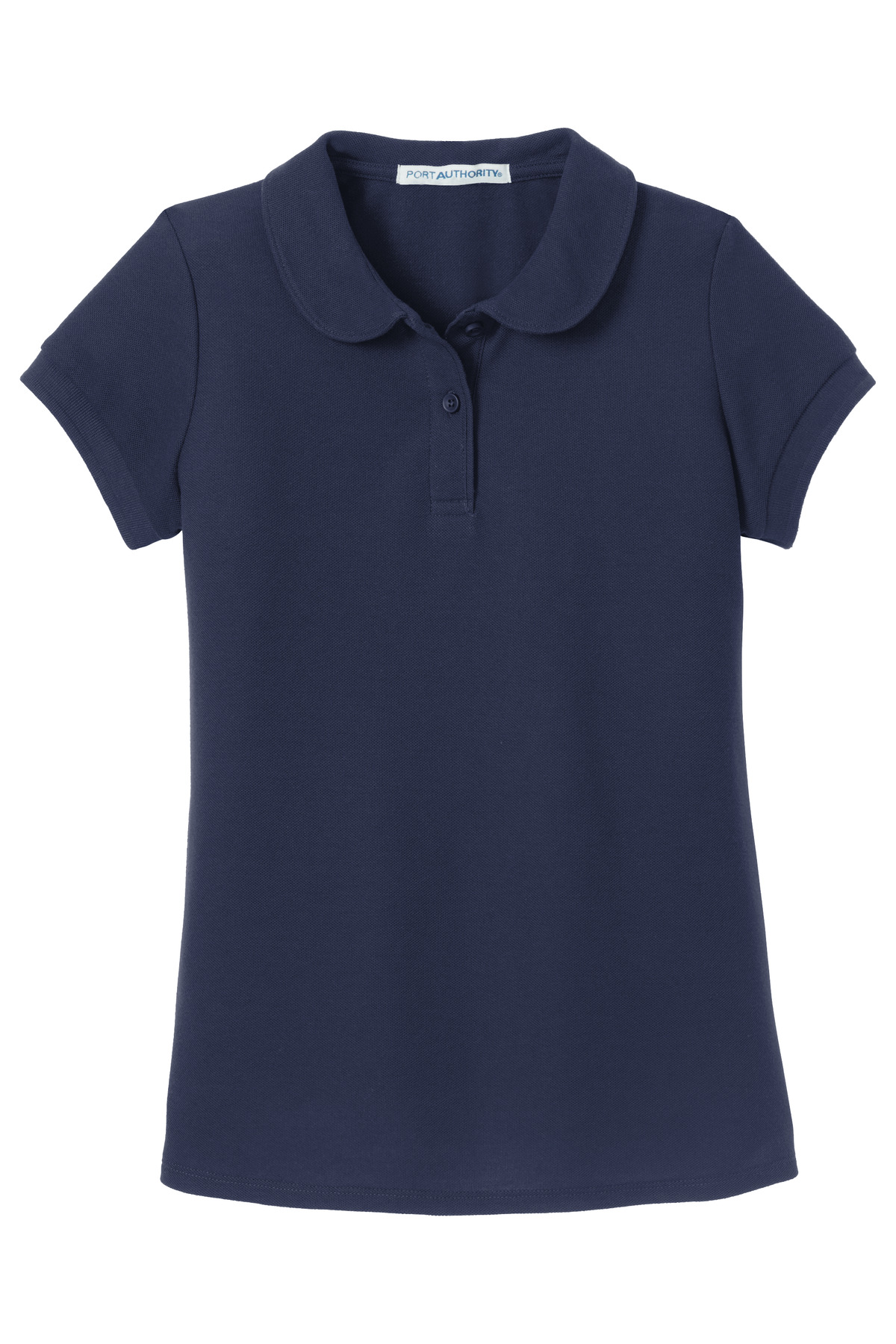 Port Authority® Girls Silk Touch Peter Pan Collar Polo. YG503